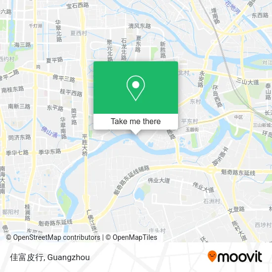 佳富皮行 map