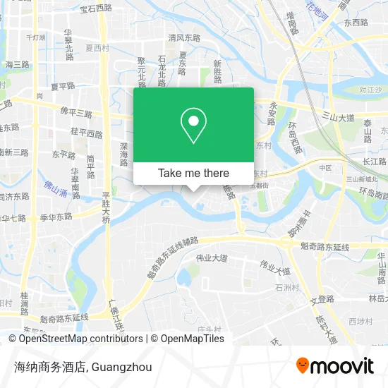 海纳商务酒店 map