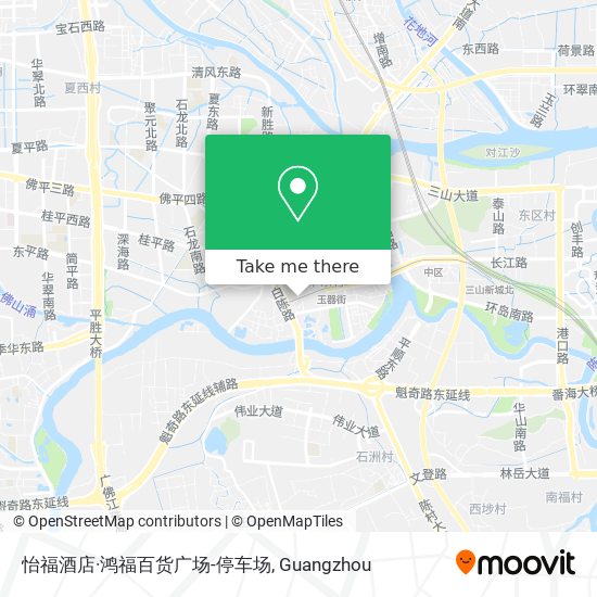 怡福酒店·鸿福百货广场-停车场 map