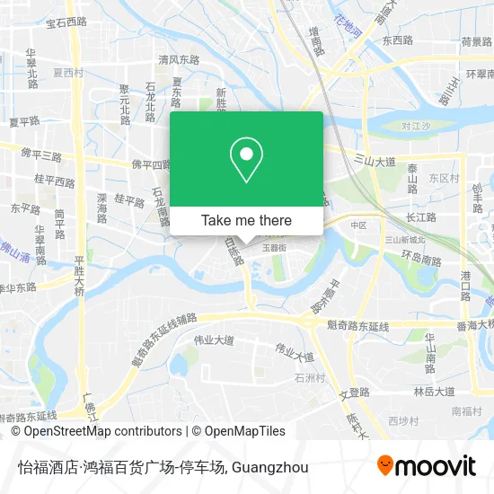 怡福酒店·鸿福百货广场-停车场 map
