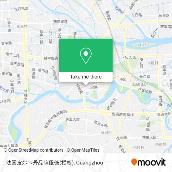 法国皮尔卡丹品牌服饰(授权) map