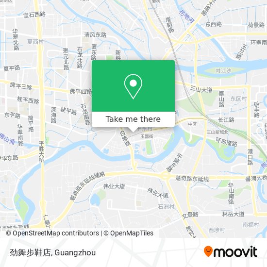 劲舞步鞋店 map