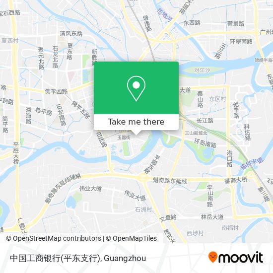 中国工商银行(平东支行) map