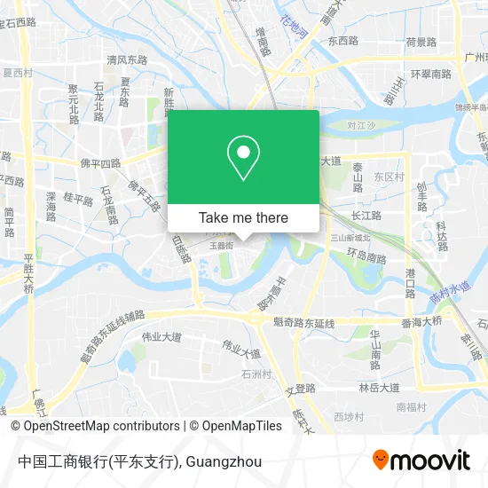 中国工商银行(平东支行) map