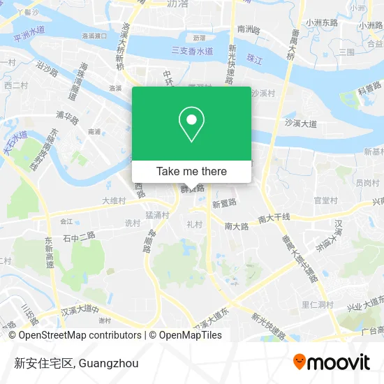 新安住宅区 map