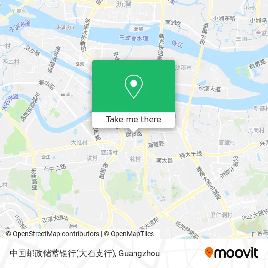 中国邮政储蓄银行(大石支行) map