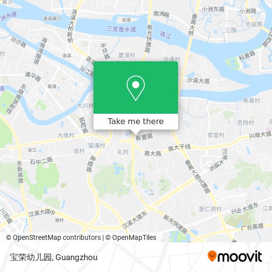 宝荣幼儿园 map
