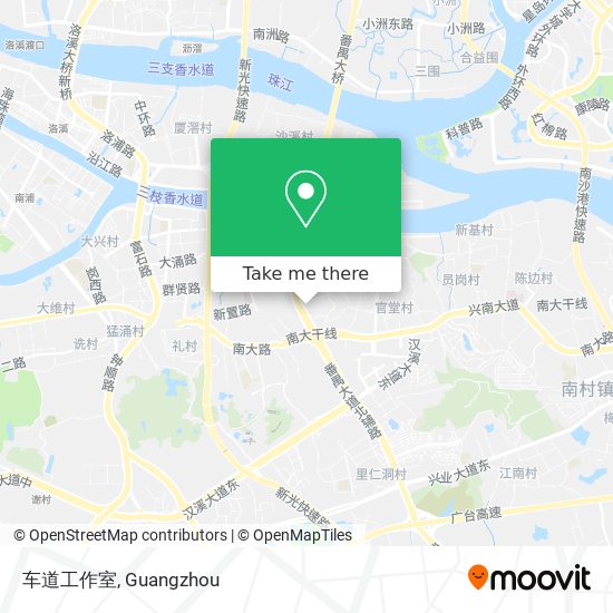 车道工作室 map