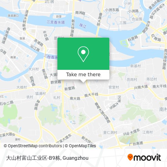 大山村富山工业区-B9栋 map