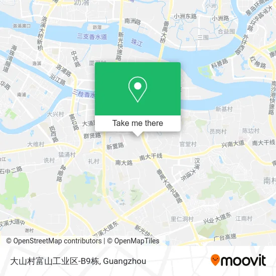 大山村富山工业区-B9栋 map