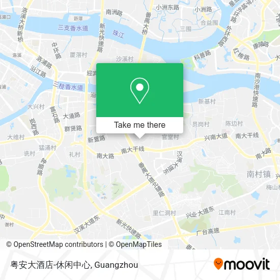 粤安大酒店-休闲中心 map