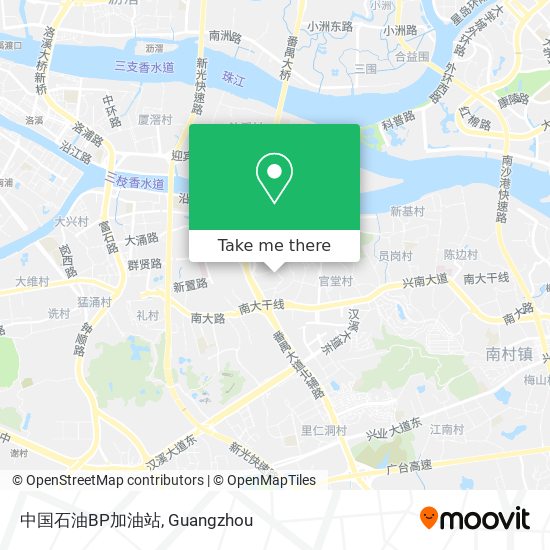 中国石油BP加油站 map
