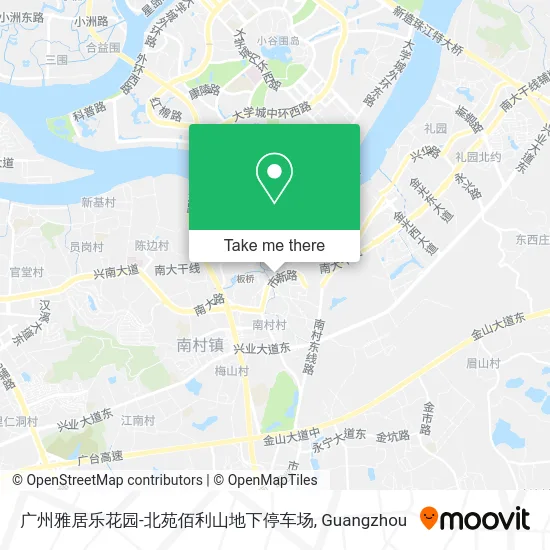广州雅居乐花园-北苑佰利山地下停车场 map