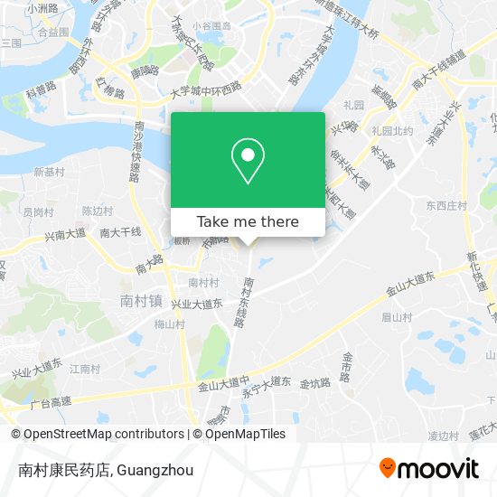 南村康民药店 map