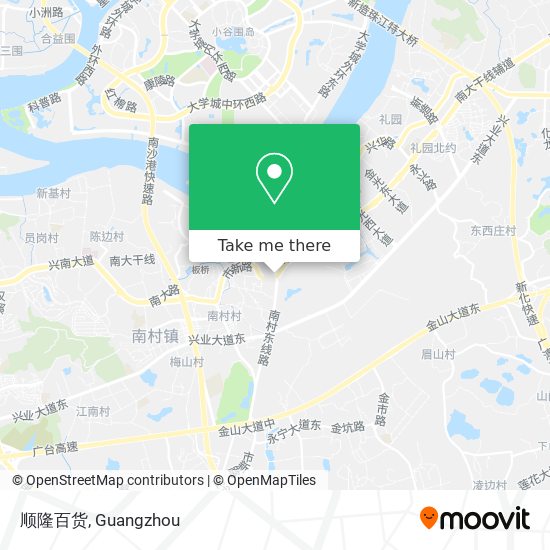 顺隆百货 map