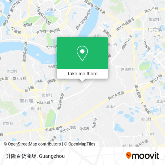 升隆百货商场 map
