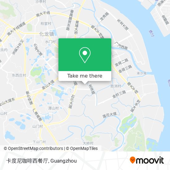 卡度尼咖啡西餐厅 map