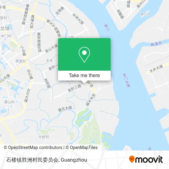 石楼镇胜洲村民委员会 map