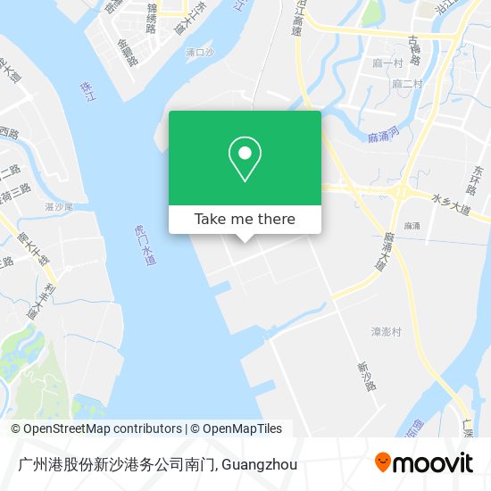 广州港股份新沙港务公司南门 map