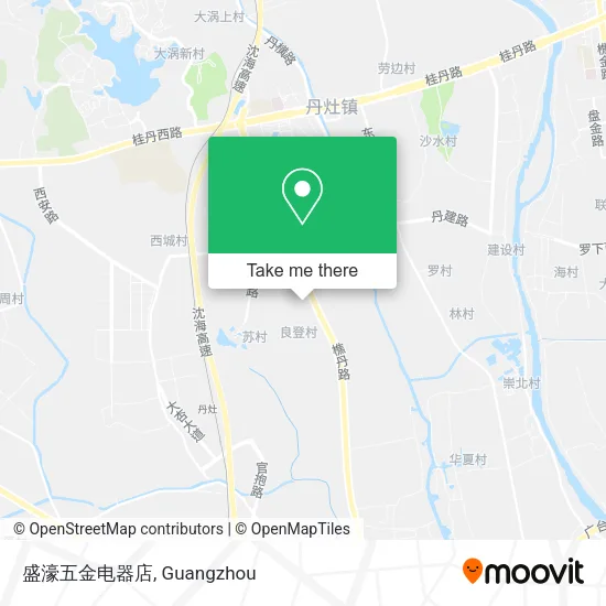 盛濠五金电器店 map