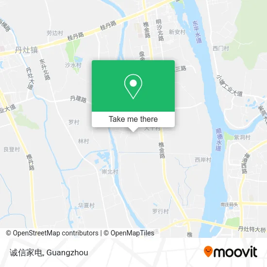 诚信家电 map