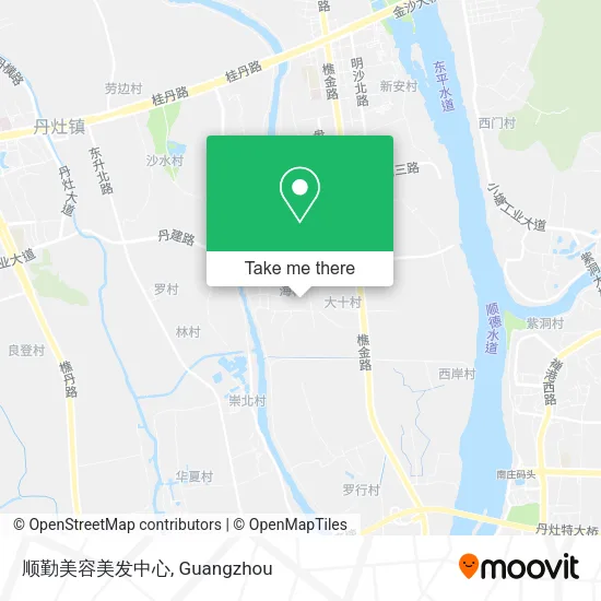 顺勤美容美发中心 map