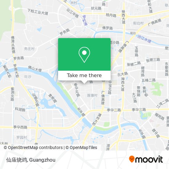 仙庙烧鸡 map