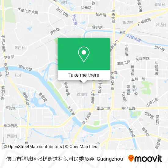 佛山市禅城区张槎街道村头村民委员会 map