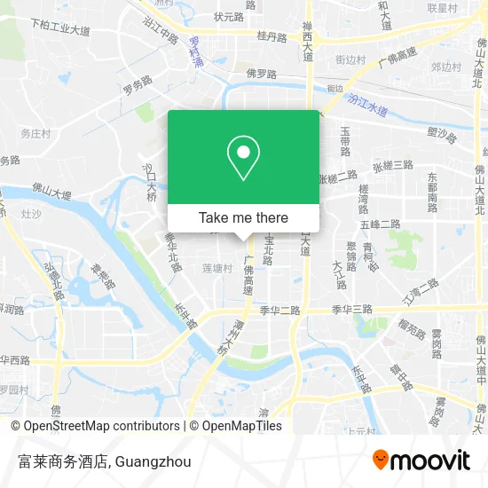 富莱商务酒店 map
