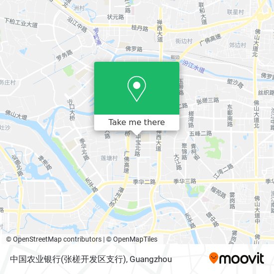 中国农业银行(张槎开发区支行) map
