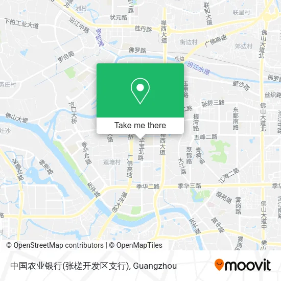 中国农业银行(张槎开发区支行) map