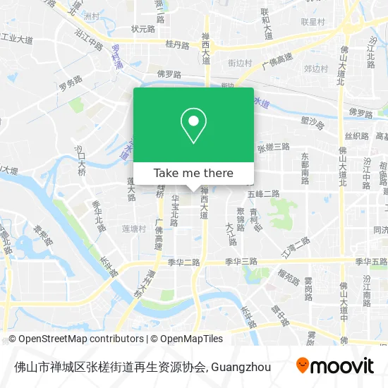 佛山市禅城区张槎街道再生资源协会 map