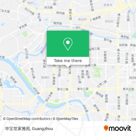 华宝世家雅苑 map