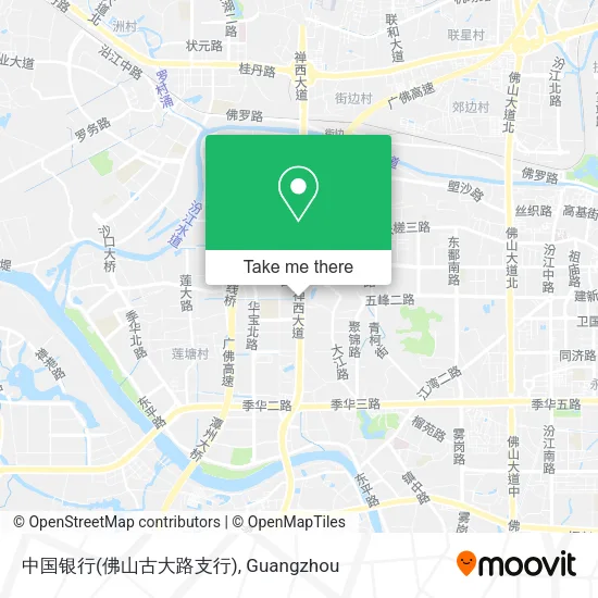 中国银行(佛山古大路支行) map