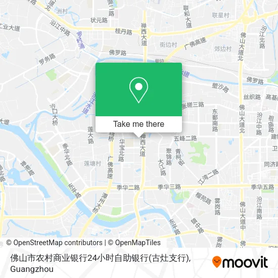 佛山市农村商业银行24小时自助银行(古灶支行) map
