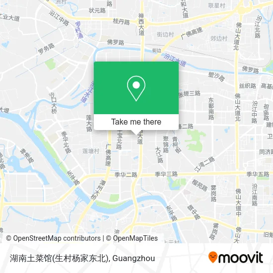 湖南土菜馆(生村杨家东北) map