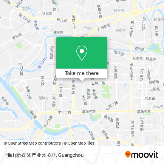 佛山新媒体产业园-8座 map