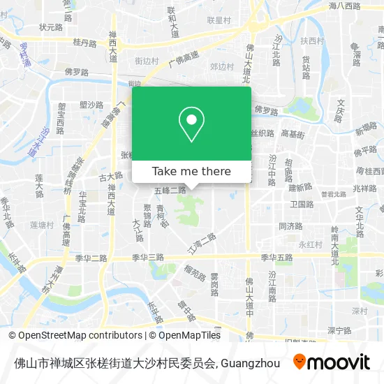 佛山市禅城区张槎街道大沙村民委员会 map