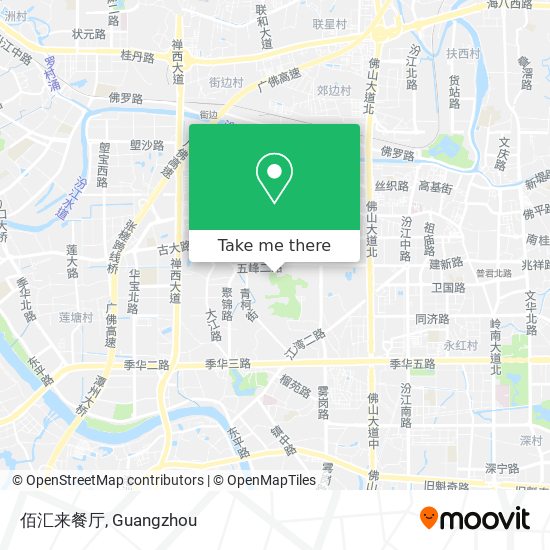 佰汇来餐厅 map