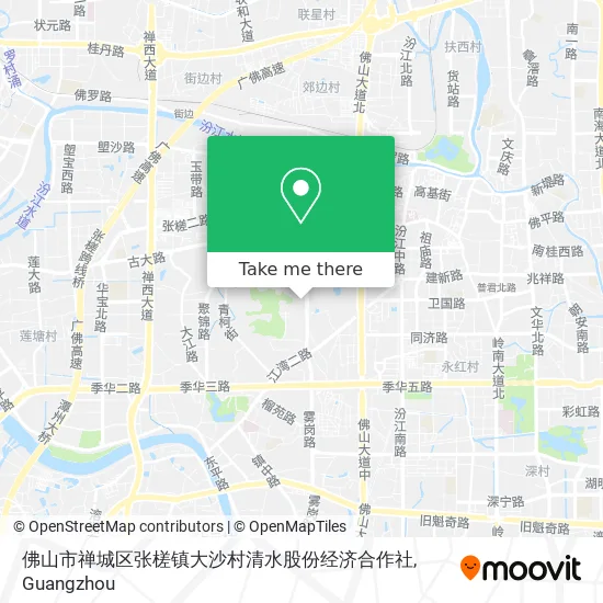 佛山市禅城区张槎镇大沙村清水股份经济合作社 map