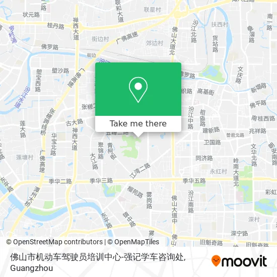 佛山市机动车驾驶员培训中心-强记学车咨询处 map