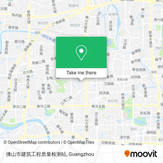 佛山市建筑工程质量检测站 map