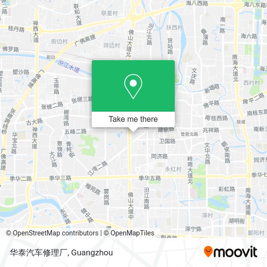华泰汽车修理厂 map