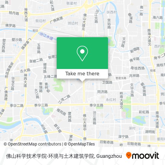 佛山科学技术学院-环境与土木建筑学院 map