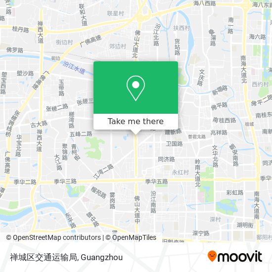 禅城区交通运输局 map