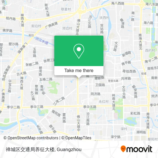 禅城区交通局养征大楼 map