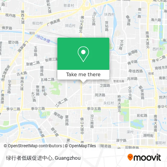 绿行者低碳促进中心 map