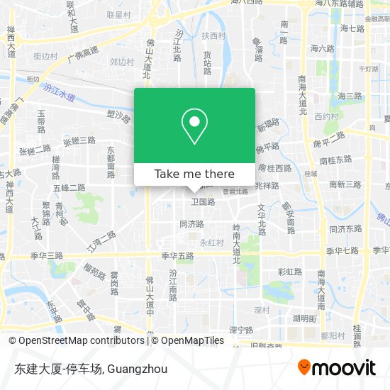 东建大厦-停车场 map