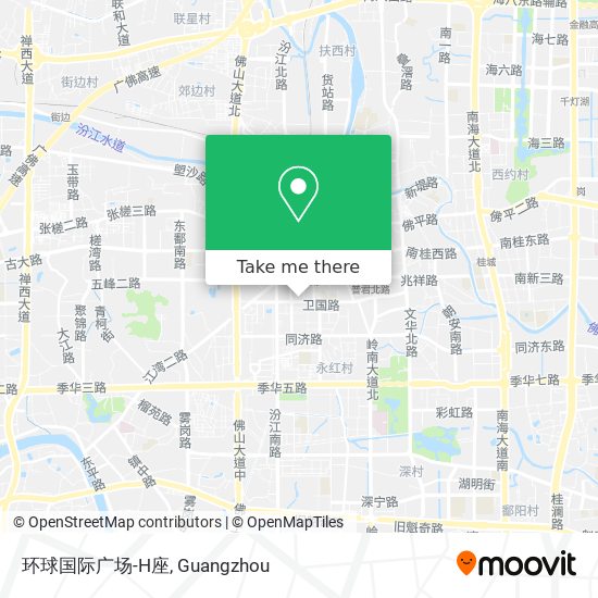 环球国际广场-H座 map