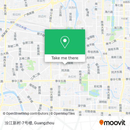 汾江新村-7号楼 map